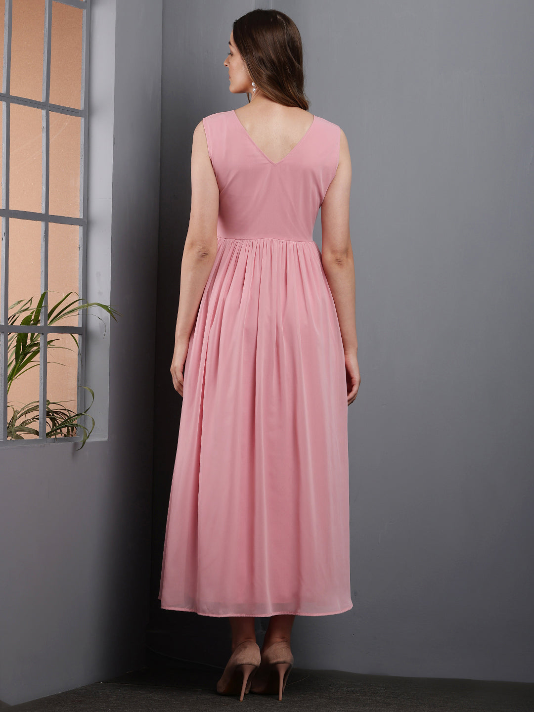 Tushita romantic flare summer maxi dress