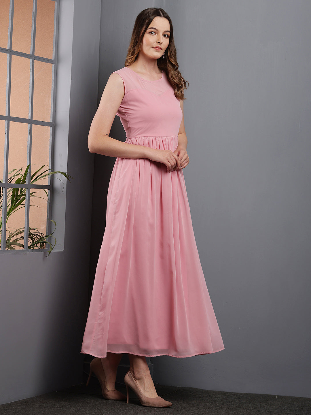 Tushita romantic flare summer maxi dress