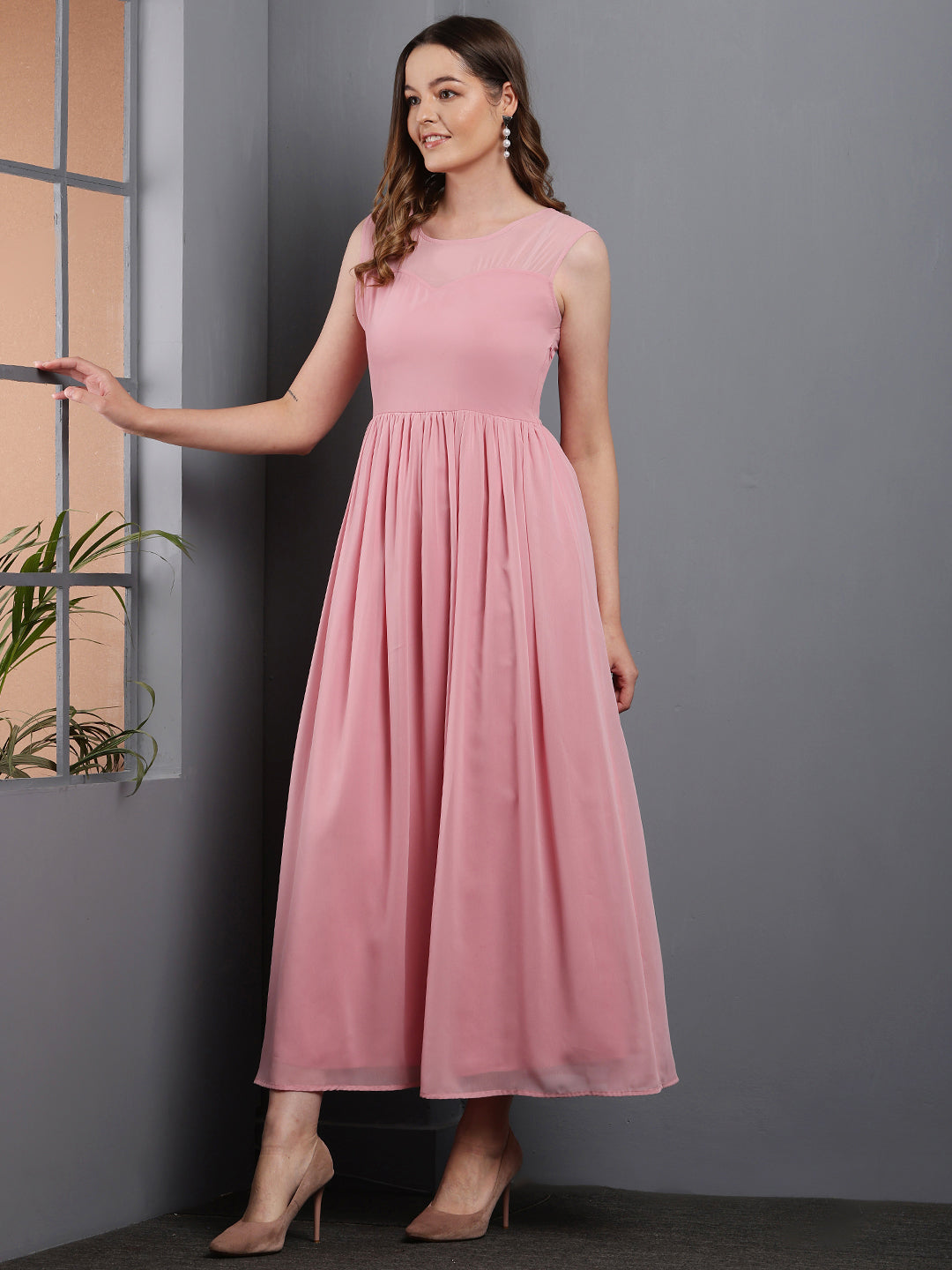 Tushita romantic flare summer maxi dress