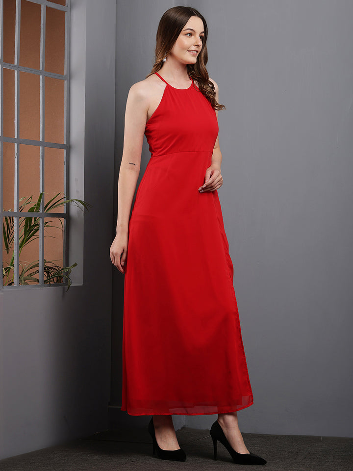 Tushita maxi length flowy summer party dress