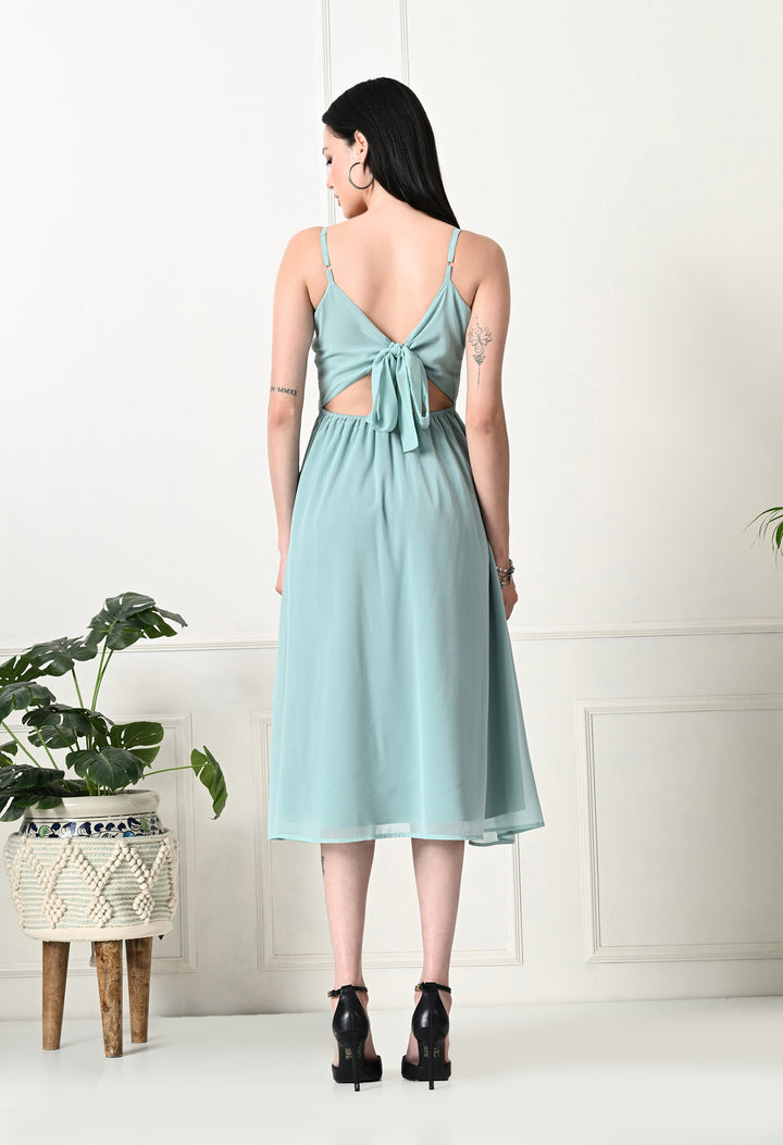 Tushita romantic midi summer casual dress