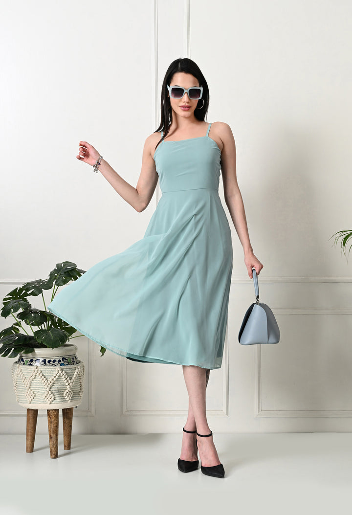 Tushita romantic midi summer casual dress