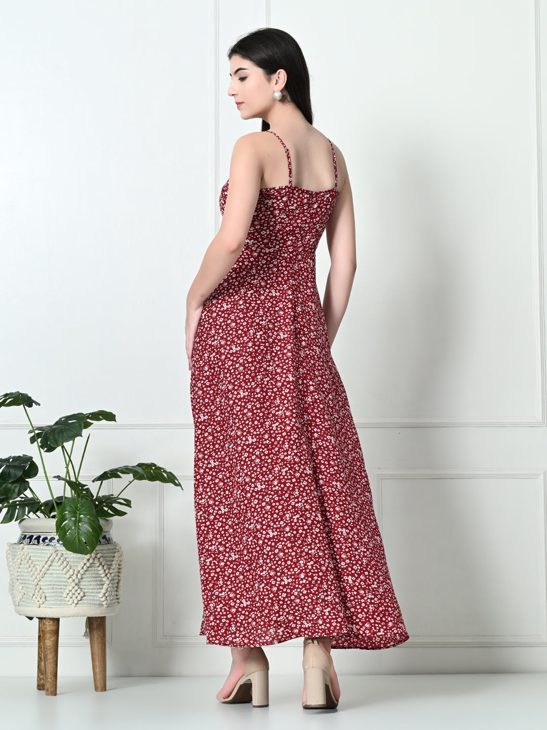 Tushita floral print Maxi Casual dress for Summer