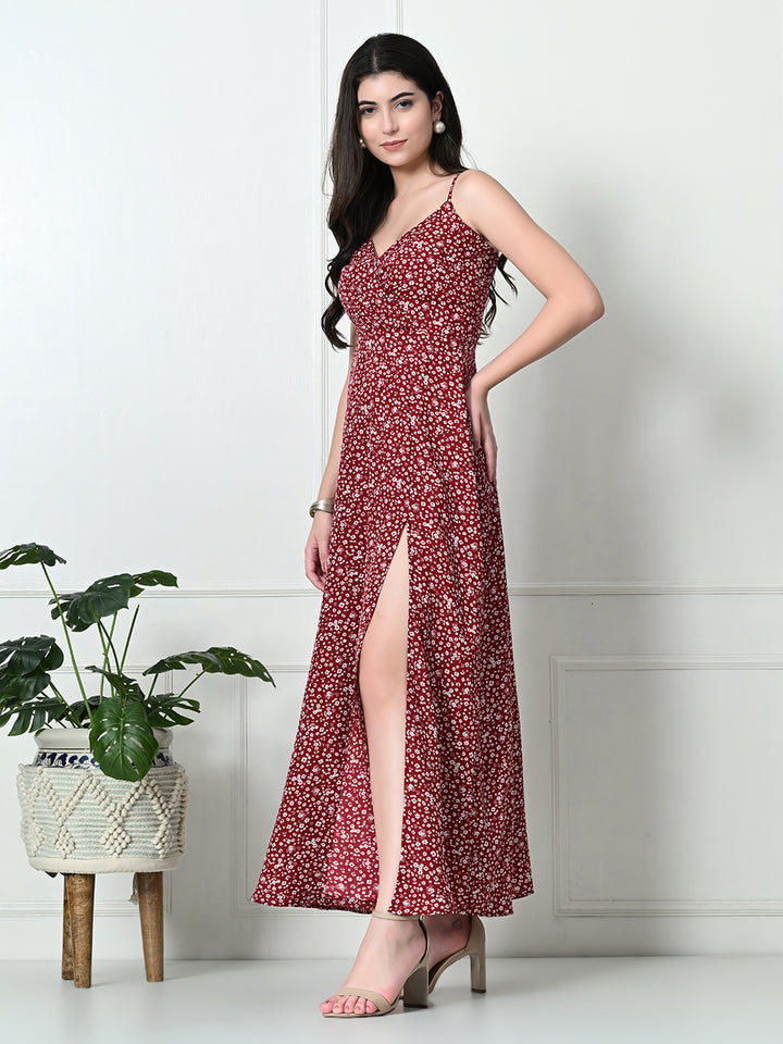 Tushita floral print Maxi Casual dress for Summer